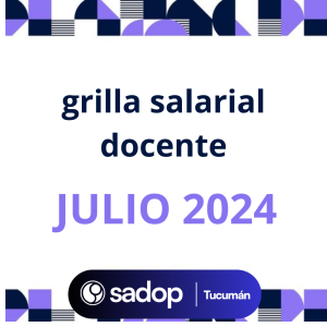 Lee más sobre el artículo Grilla Salarial Docente Julio 2024