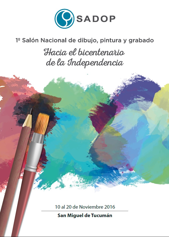 En este momento estás viendo 1er. SALON NACIONAL DE DIBUJO, GRABADO Y PINTURA " Hacia el Bicentenario de la Independencia"
